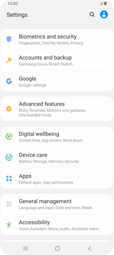 Press Biometrics and security.