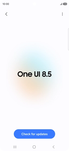 Press Check for updates. If a new software version is available, it's displayed. Follow the instructions on the screen to update the phone software.