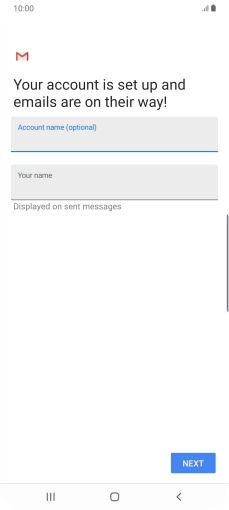 Press the field below 