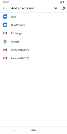 Press Personal (POP3).