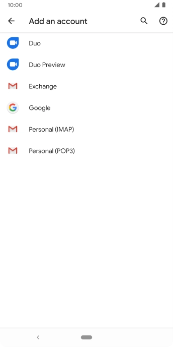 Press Personal (POP3).