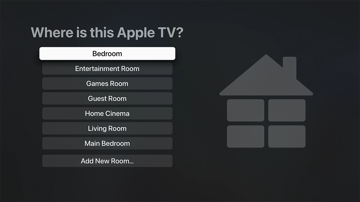 Highlight the required setting.