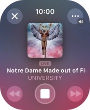 Press the close icon to return to the overview.
