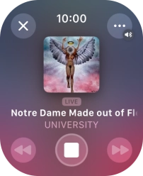 Press the close icon to return to the overview.