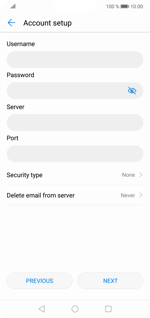 Press the field below 