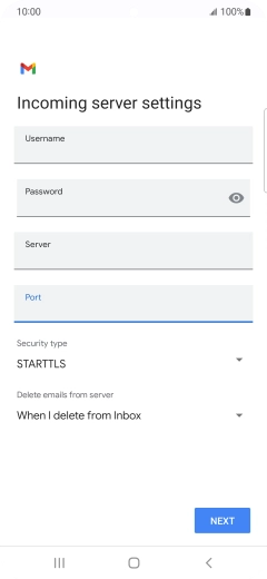 Press the drop down list below 