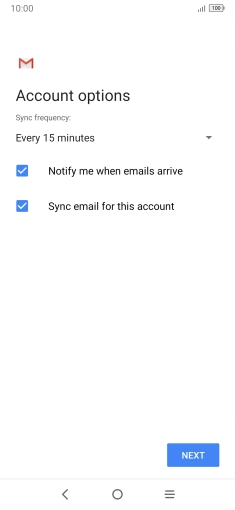 Press the drop down list below 