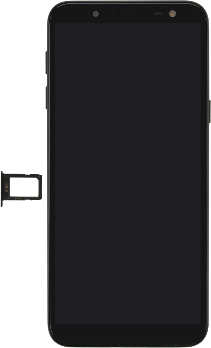 Turn your SIM so the angled corner of the SIM matches the angled corner of the SIM holder.