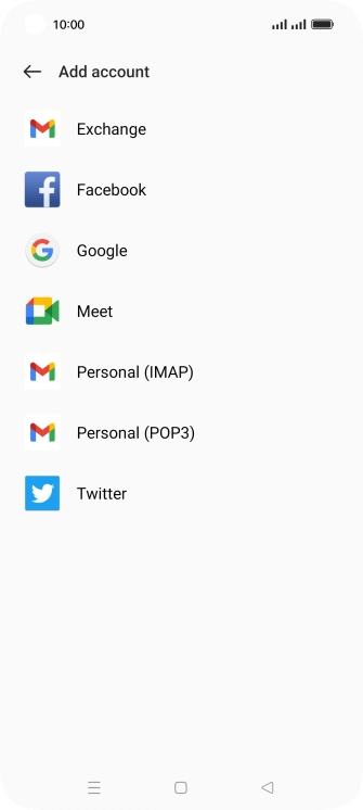 Press Personal (POP3).