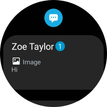 Press the required picture message.