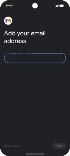 Press the field below 