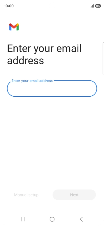 Press the field below 