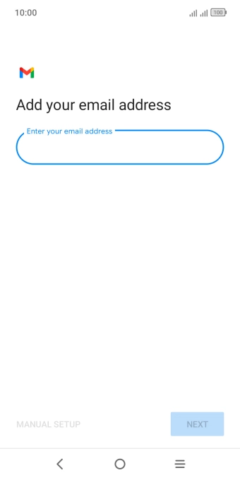 Press the field below 