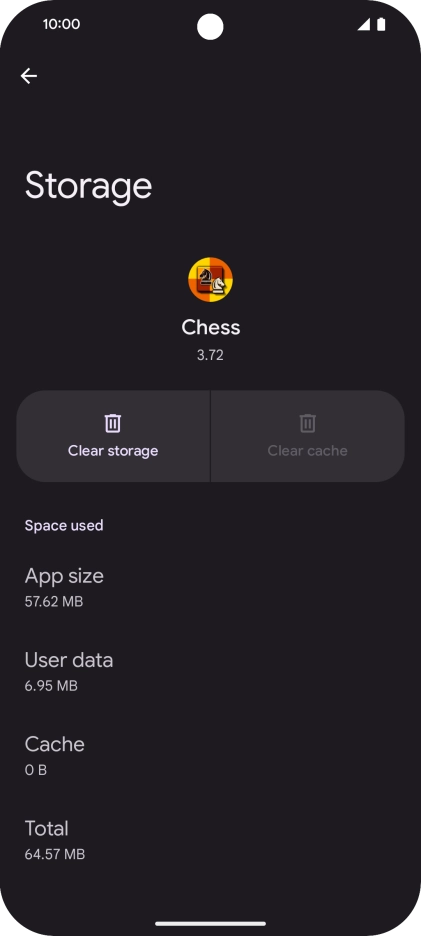 Slide your finger upwards starting from the bottom of the screen to return to the home screen.