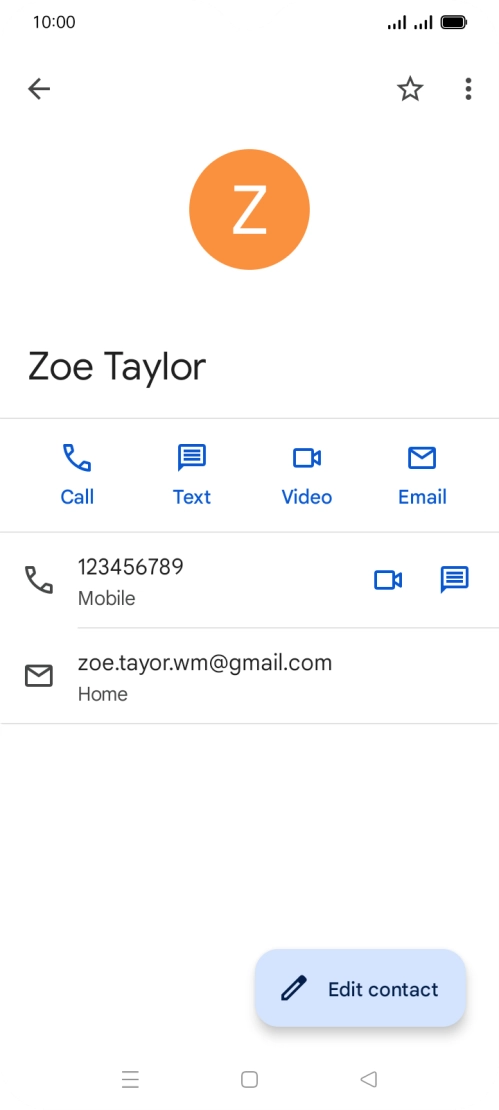 Press the required number.