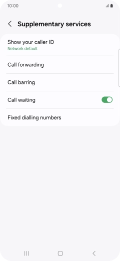 Press Fixed dialling numbers.