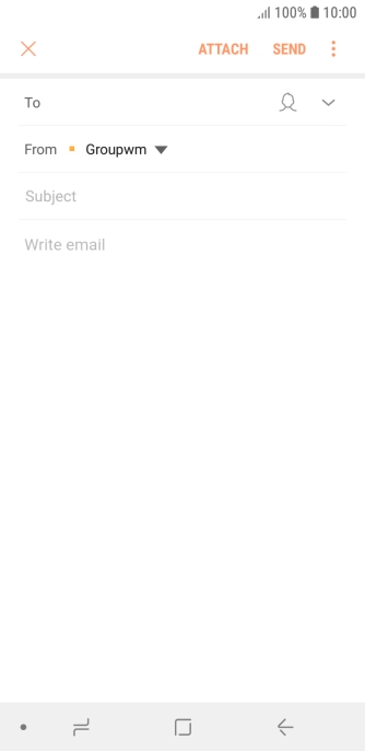 Press the field next to 