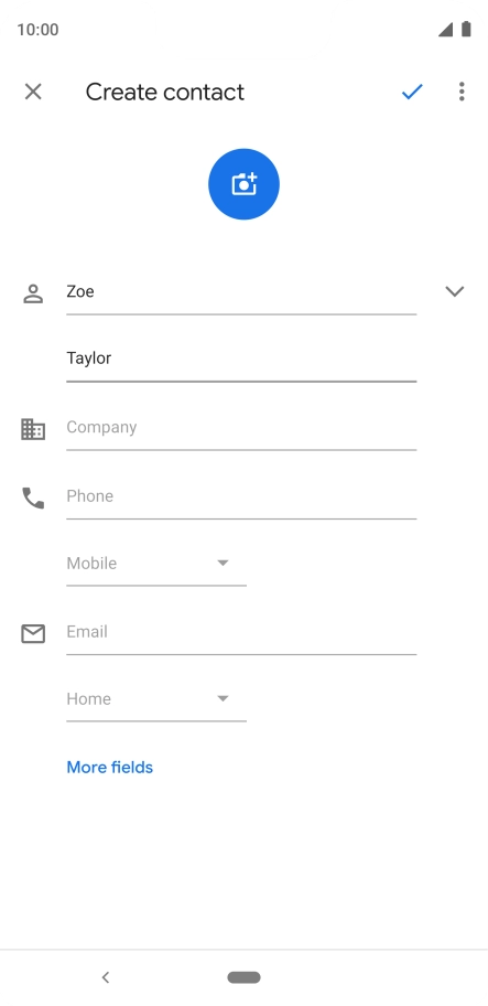 Press Phone and key in the required phone number.