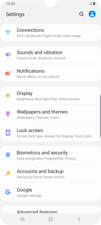 Press Biometrics and security.