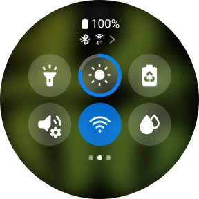 Press the low power mode icon.
