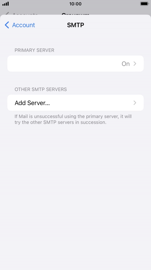 Press the field below 