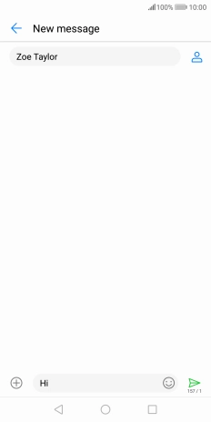 Press the attachment icon.