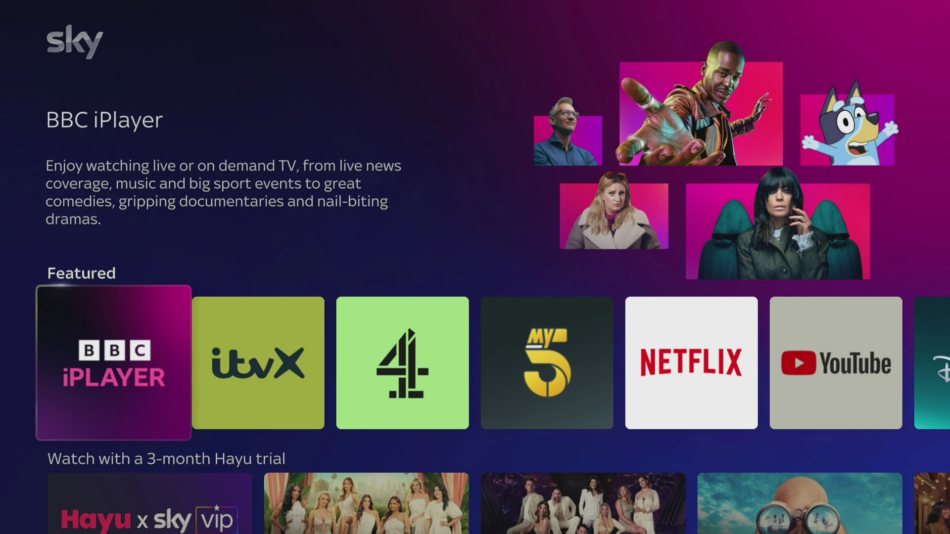 Select the required app.