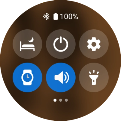 Press the power off icon.
