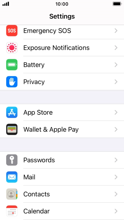 Press Exposure Notifications.