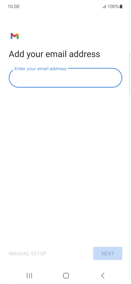 Press the field below 