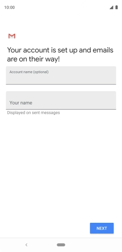 Press the field below 