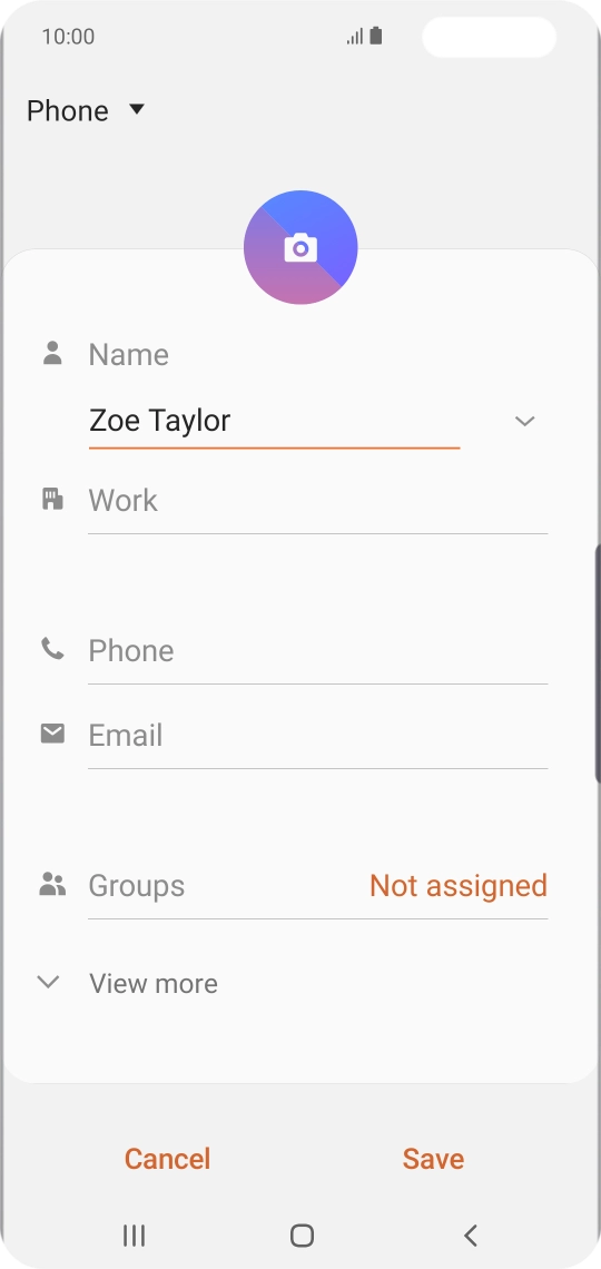 Press Phone and key in the required phone number.