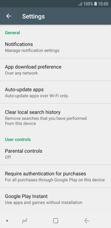 Press Auto-update apps.