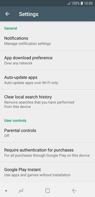Press Auto-update apps.