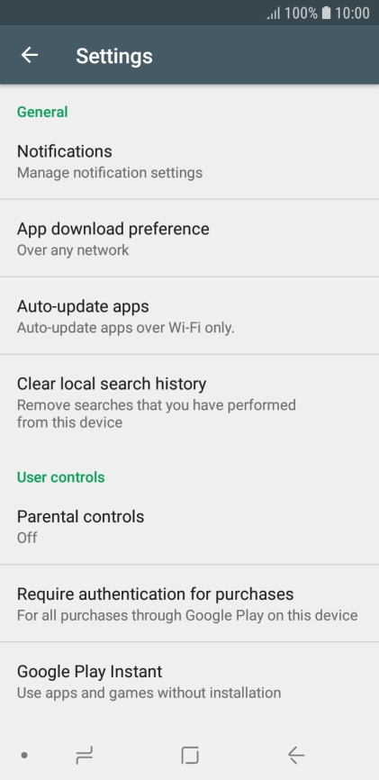 Press Auto-update apps.