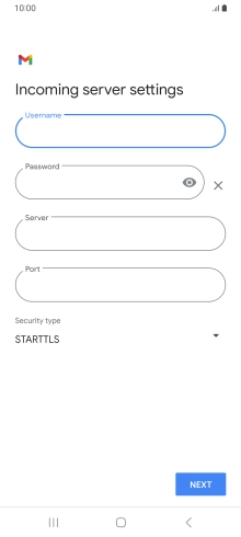 Press the field below 