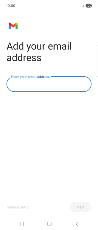 Press the field below 