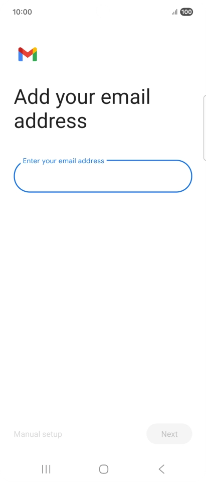 Press the field below 