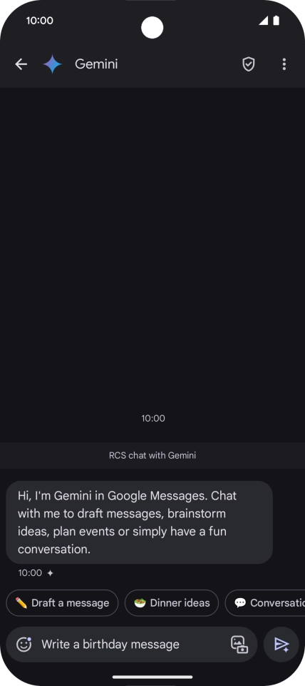 Write or say in your own words which topic you would like to use.