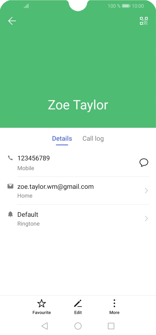 Press the required number.