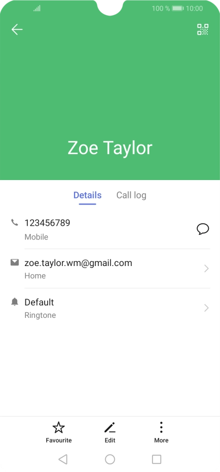 Press the required number.