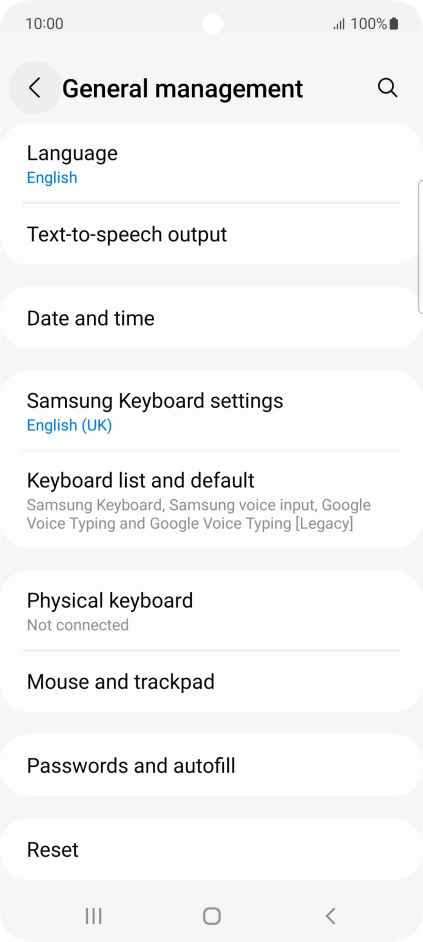 Press Date and time.