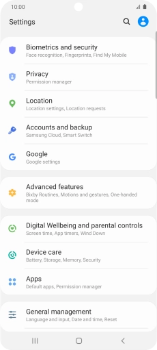 Press Accounts and backup.