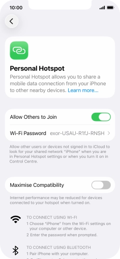 Slide your finger upwards starting from the bottom of the screen to return to the home screen.