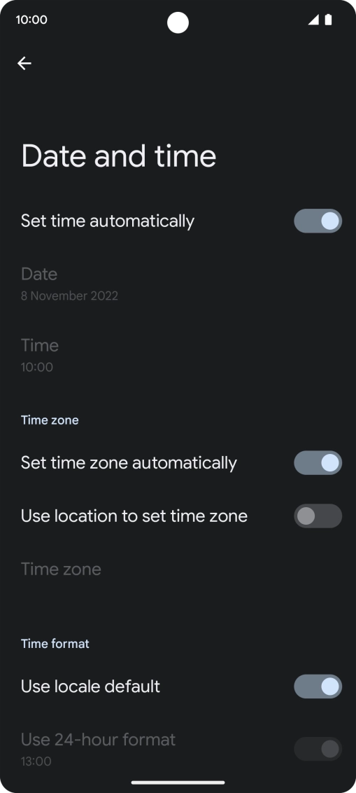 Slide your finger upwards starting from the bottom of the screen to return to the home screen.