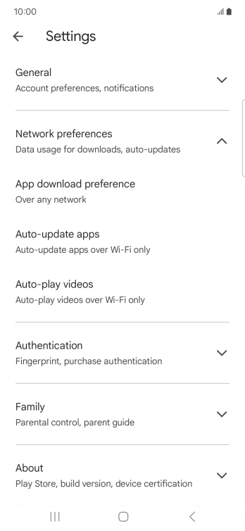 Press Auto-update apps.
