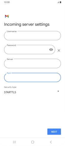 Press the drop down list below 