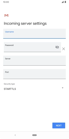 Press the field below 