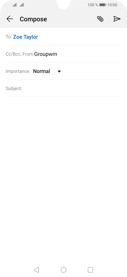 Press the field next to 