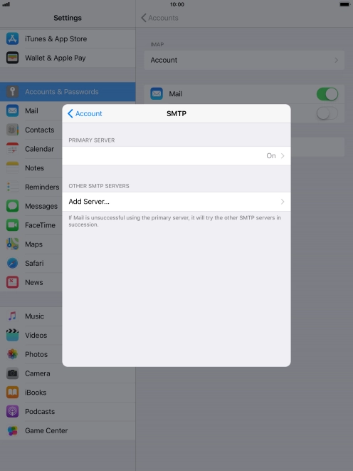 Press the field below 